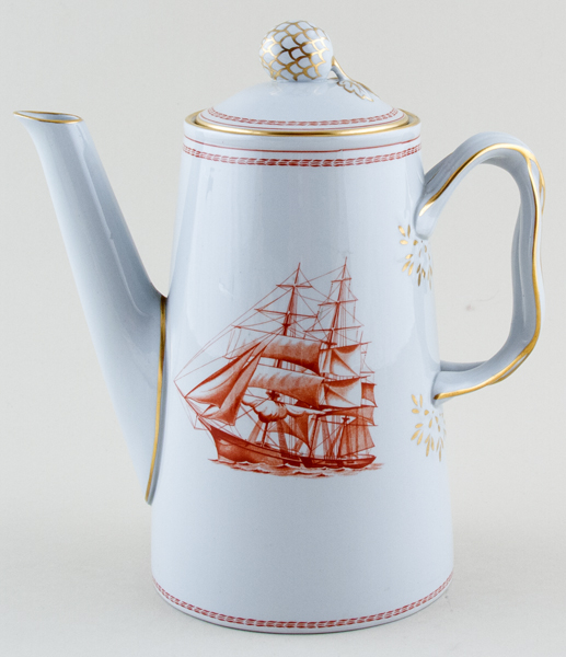 Coffee Pot Glory of The Seas c1970